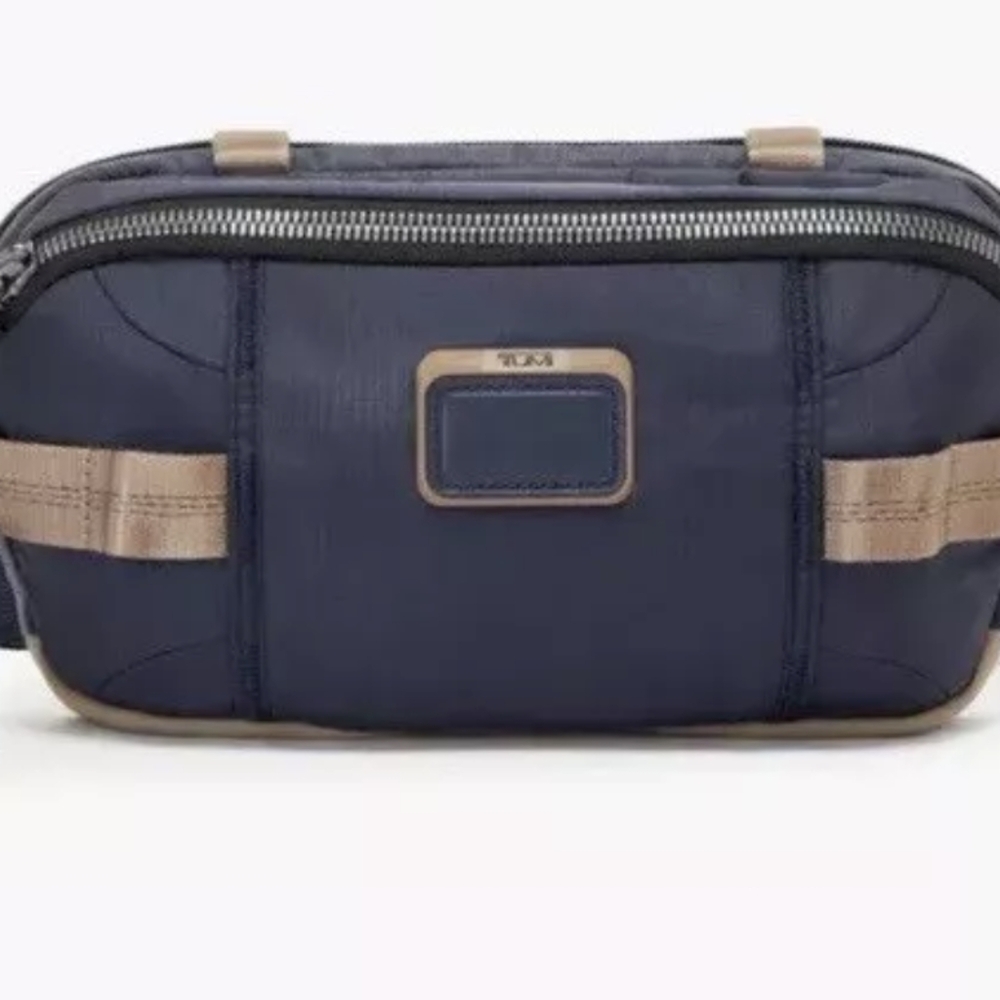 Tumi Alpha Bravo Peyton Fanny Pack Bike Sling Organizer